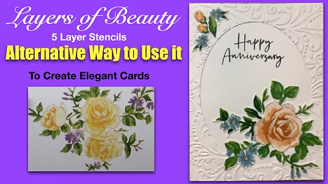 Alternate Way to Use "Layers of Beauty" Stamp Set