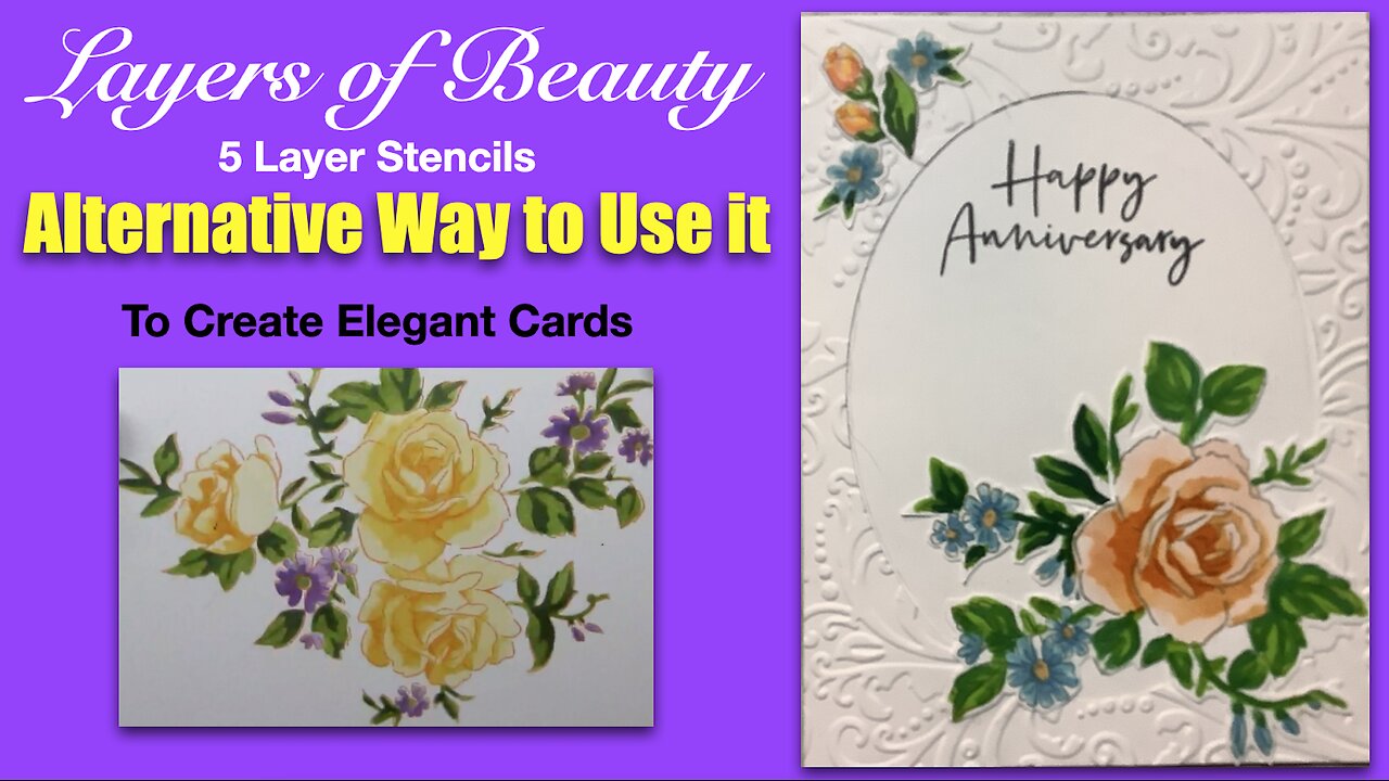 Alternate Way to Use "Layers of Beauty" Stamp Set