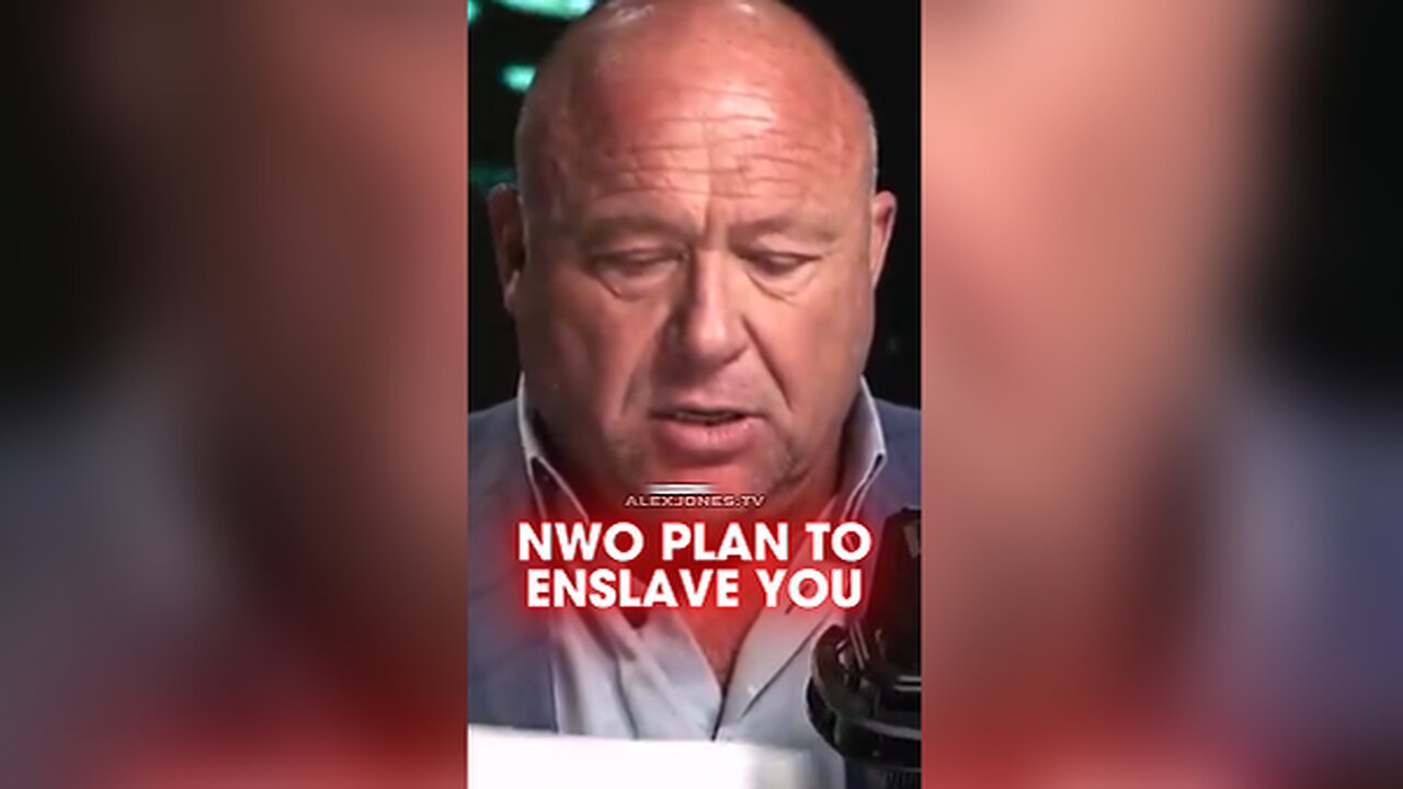 Alex Jones: Globalists Release New Plan Telling You They Want To Enslave You - 9/30/25