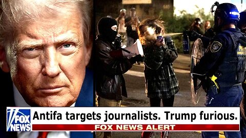 JUST NOW: Antifa assaulted journalists and ICE destroyed them. FAFO.
