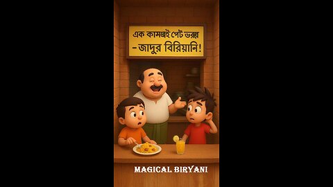 the Magical Biryani | funny cartoon