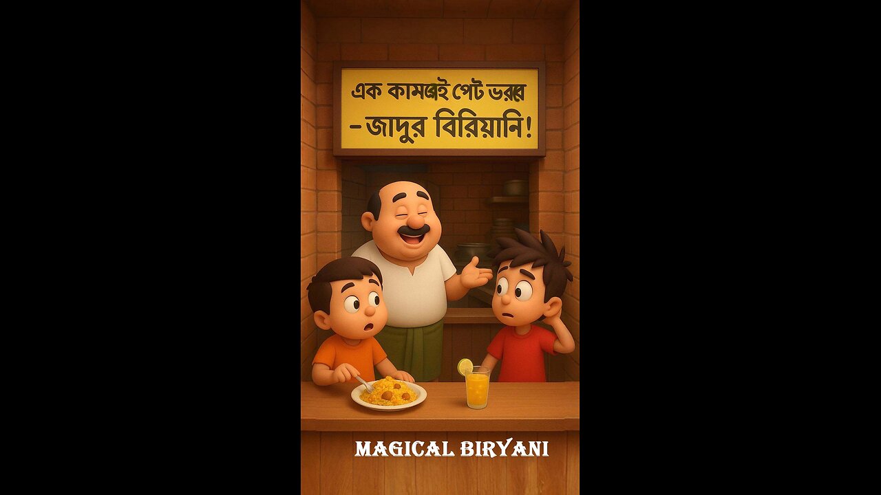 the Magical Biryani | funny cartoon