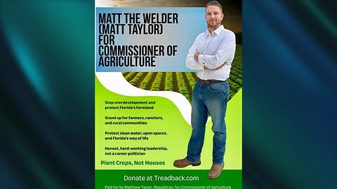 Matthew Taylor for Florida Agriculture Commissioner