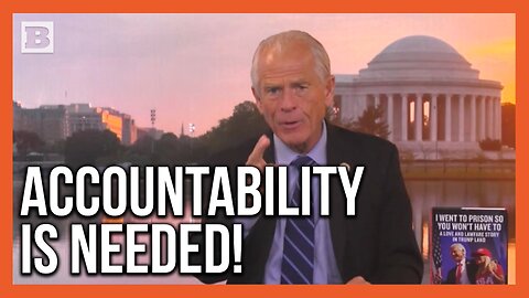 Navarro: If Deep State "SOBs" Aren't Held Accountable, "They Will Do It Again" 