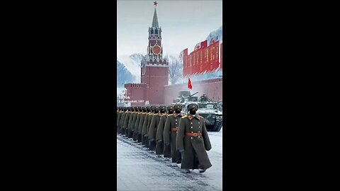 Soviet Penguin Army Military Parade (1980s TV Style) - Sora