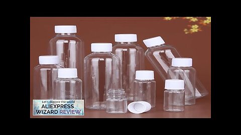 24pcs/lot 50/60/100ml Empty Lotion Bottle Refillable Clear Plastic Small Liquid Bulk Review