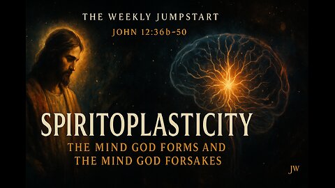 Spiritoplasticity - John 12:36b–50