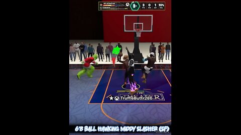 POSTERIZED! #gaming #basketball #nba2k26 #fyp #dunk