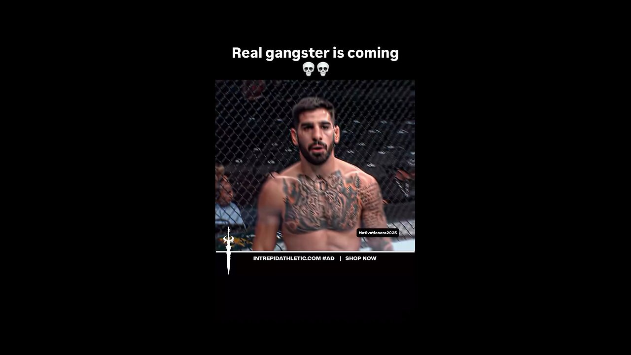 UFC FIGHT CLUB GANGESTAR STATUS/REAL AURA. BE A MAN.