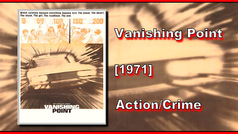 Vanishing Point (1971) | ACTION/CRIME | FULL MOVIE