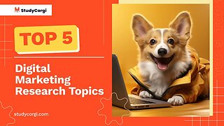 TOP-5 Digital Marketing Research Topics