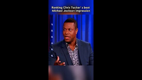 Chris Tucker can impersonate all kinds of Michael Jackson.