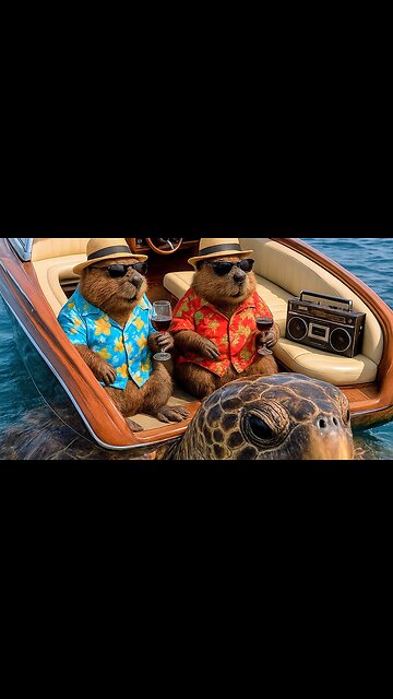 The Beaver Brothers 🏖️🍹🦫