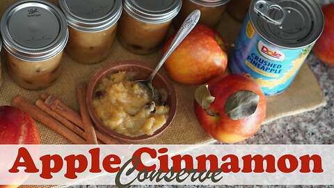 Apple Cinnamon Conserve (No Sugar) Canning Recipe