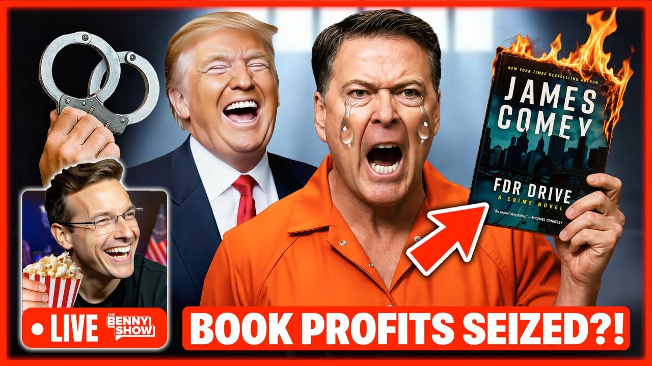 James Comey ARRESTED as DOJ to SEIZES Comey Book Profits | Fauci Arrest 'Soon...' Dem Doomsday...