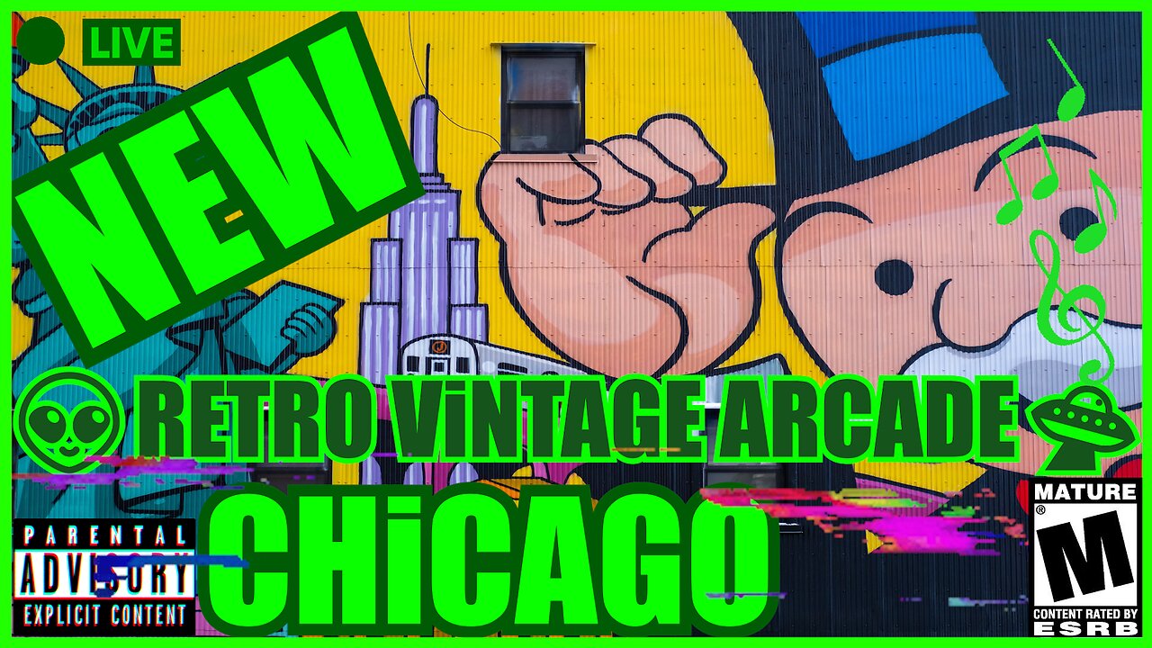 🟢LIVE|👽 RETRO ViNTAGE ARCADE🛸