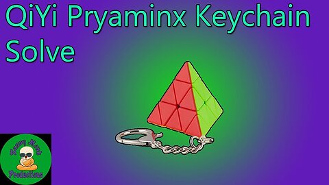 QiYi Pyraminx Keychain Solve