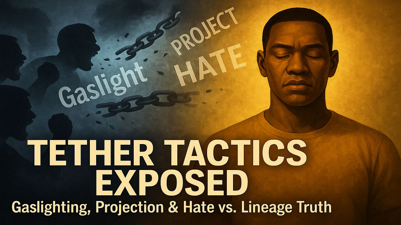 Tether Tactics EXPOSED: Gaslighting, Projection & Hate