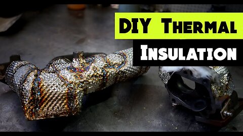 DIY Turbo and Manifold thermal insulation for under 50$ | Heat management done RIGHT on a Budget