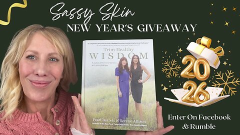 Sassy Skin New Year Giveaway | Claim Your Power with Trim Healthy Wisdom