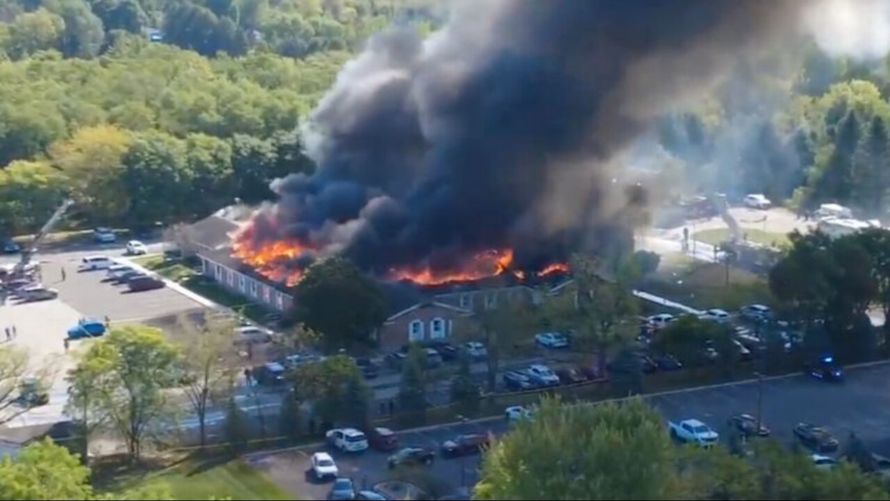 Shooting and Blaze in a Michigan church. 2 KILLED by an ex Marine