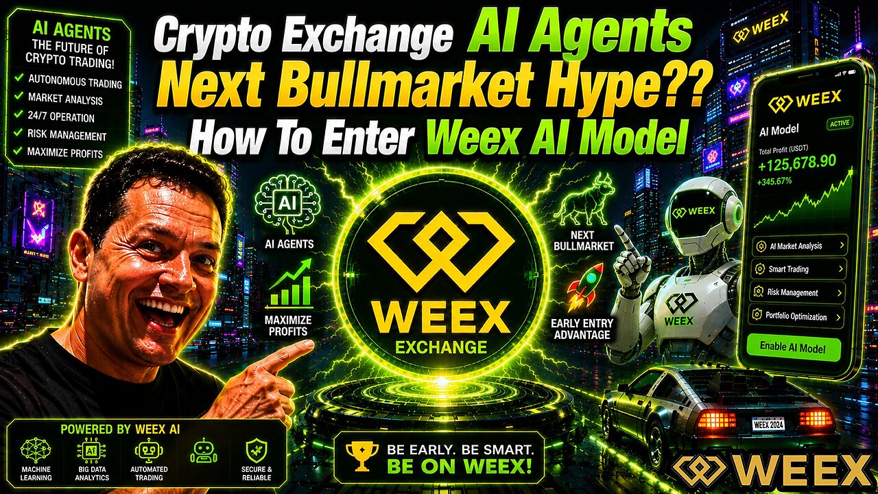New Crypto Exchange AI Agent Models Next Bullmarket Hype? How To Get Weex Exchange AI Model