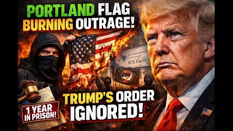 Portland Flag Burning Outrage: Trump's Order Ignored!