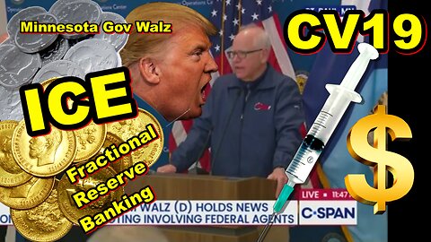 ICE provoke a US civil war to hide CV19 crimes?