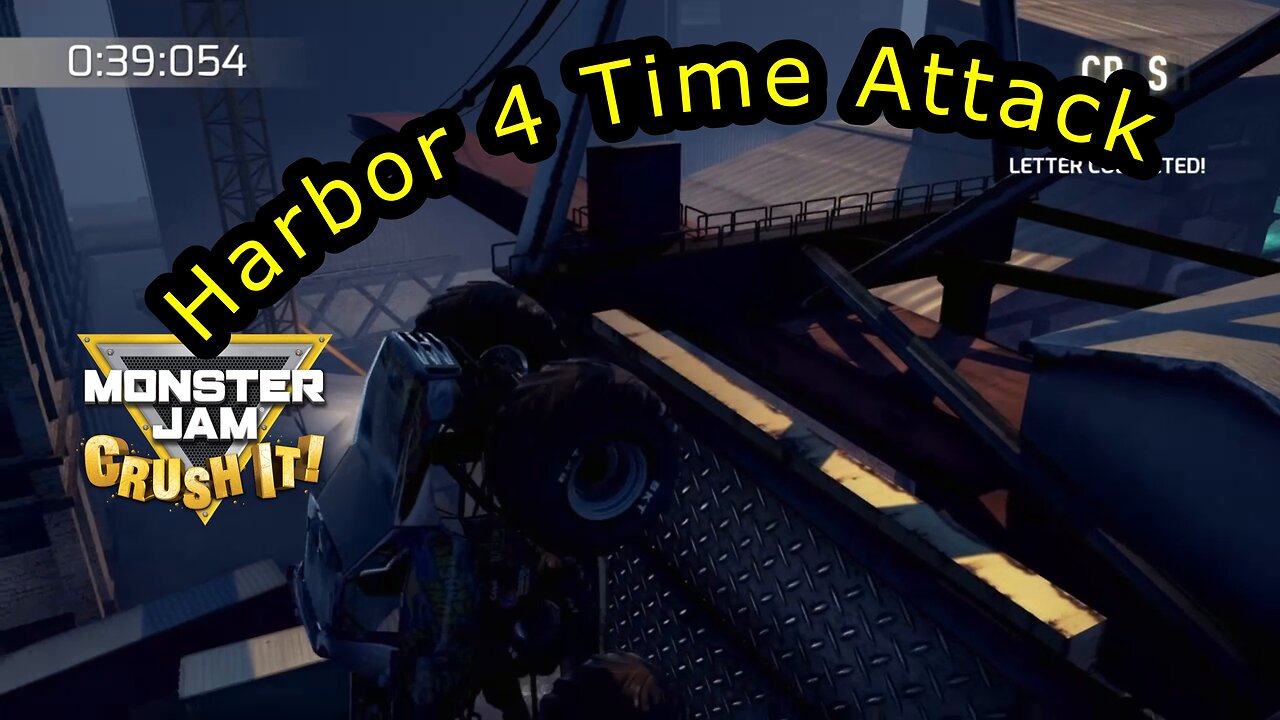Monster Jam Crush IT! Harbor 4 Time Attack