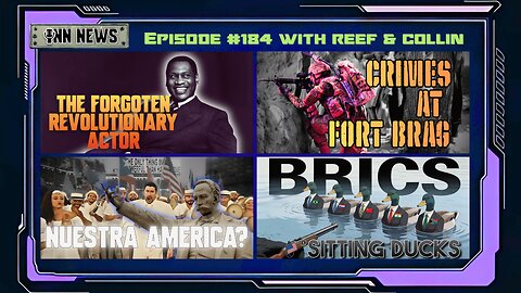INN News #184 | FORGOTTEN BLACK ACTOR, FORT BRAG CRIMES, NUESTRA AMERICA, SITTING DUCKS