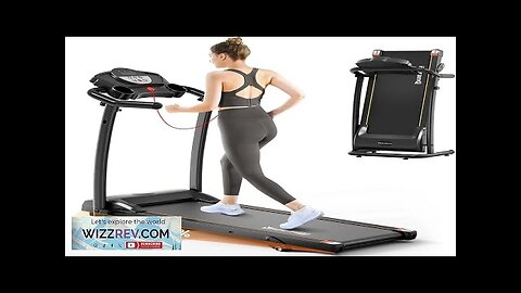 Treadmill with Incline 3.0HP Foldable Treadmill for Home Office Small Space Portable Review