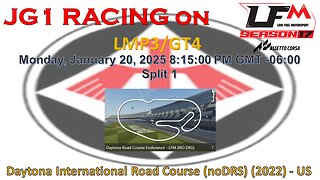 JG1 RACING on LFM - LMP3_GT4 - Daytona International Road Course (noDRS) (2022) - US - Split 1