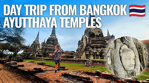 Day Trip from Bangkok 🇹🇭 | Ayutthaya Temples | Thailand