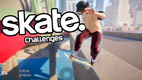 SPREAD EAGLE SPEED GLITCH?!! | Crazy Challenges & Glitches (Skate. Early Access Gameplay)