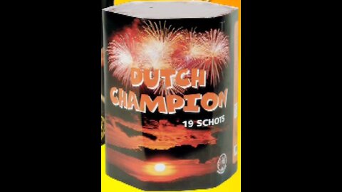 BKV Dutch Champion- Vuurwerk Cake