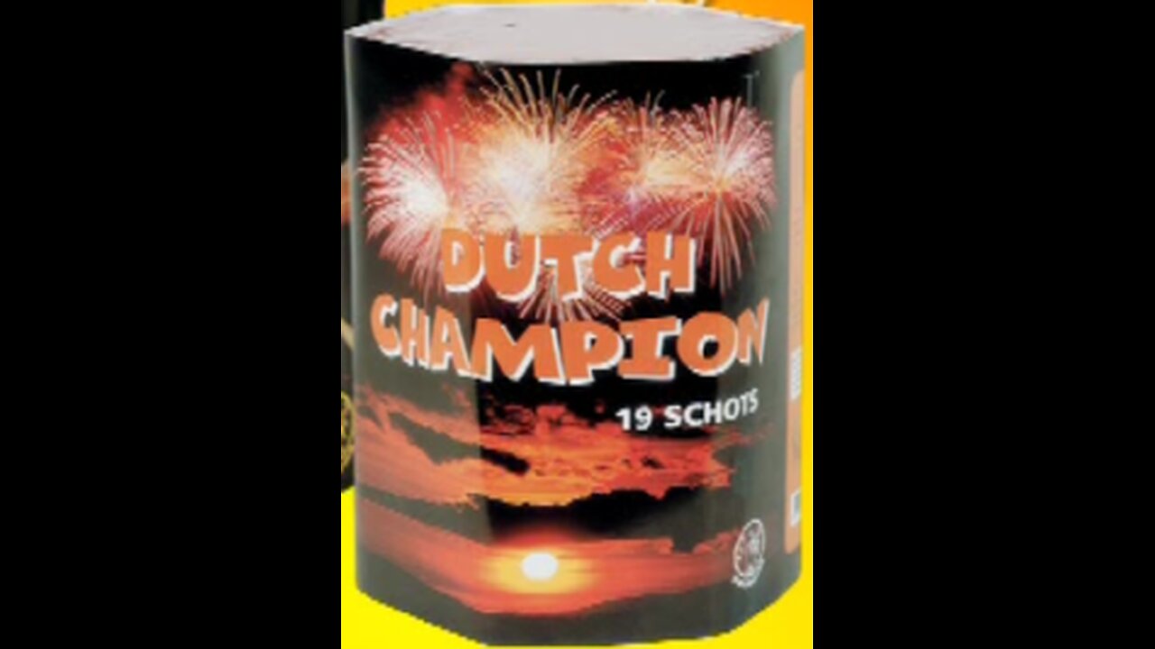 BKV Dutch Champion- Vuurwerk Cake