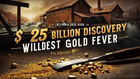 The $25 Billion Discovery: Bankrupt Carpenter's Gold Mistake That Sparked America's Wildest Treasure