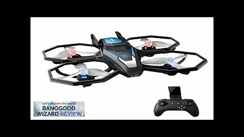 JJRC H118 Stewind Shuttle Drone WiFi FPV with HD Camera Air Pressure Review