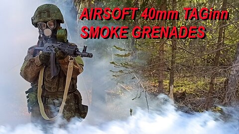 Red Sonja Airsoft: 40mm TAGinn smoke grenades