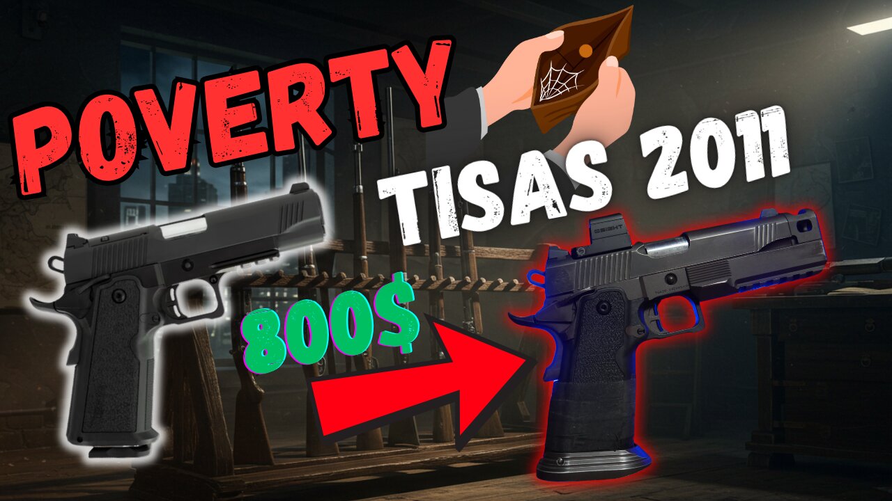 TISAS DS 9mm 2011 upgrades // HOW TO Poverty build