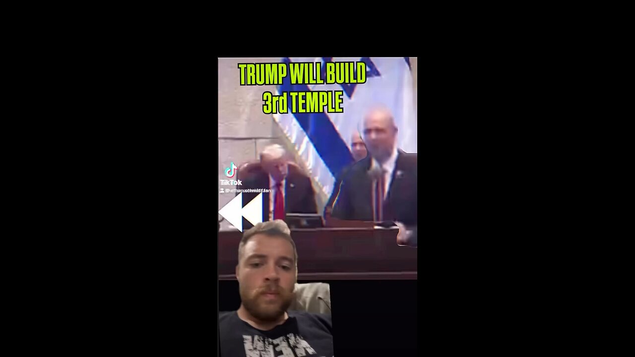 Trump is going to build 3rd temple