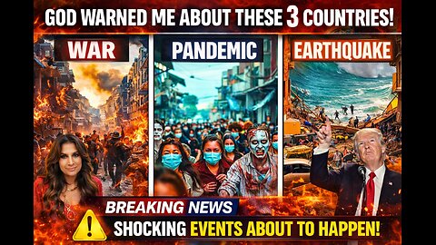 ⚠ Breaking: The Future Of 3 Countries Revealed – A Stunning Prophetic Warning!
