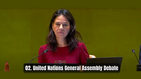 02. United Nations General Assembly Debate