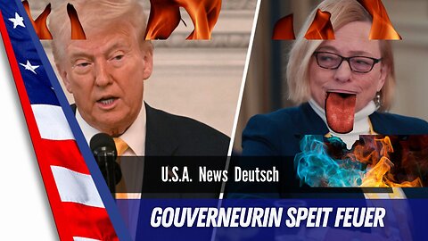 Konfrontation vor laufender Kamera im Weissen Haus - Gouverneur von Maine droht Trump!