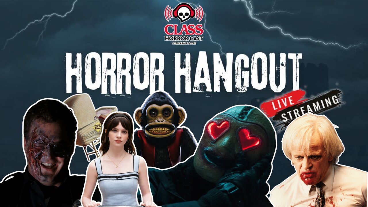 Horror Hangout Live (Heart Eyes/The Monkey Review, Crawlspace, PsychoCop & more)