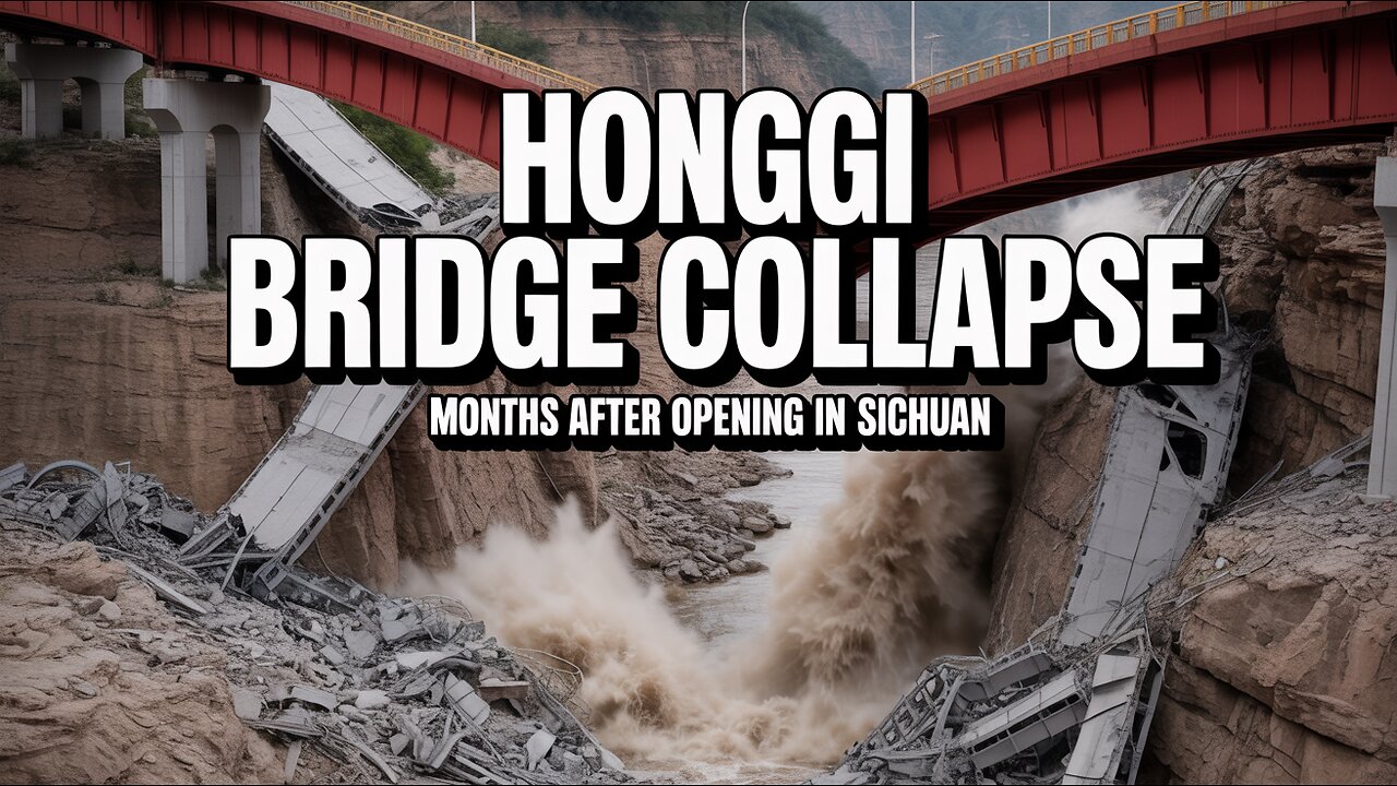 Hongqi Bridge Collapses Months After Opening | Sichuan Infrastructure Crisis