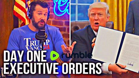 Steven Crowder | Donald Trump's Best Day 1 Executive Orders