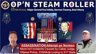 Brad Wozny, Paul E. Vallely & Norman Traversy BIG Intel Feb 19: "Cabal Judge Sparks Int’l Incidents"