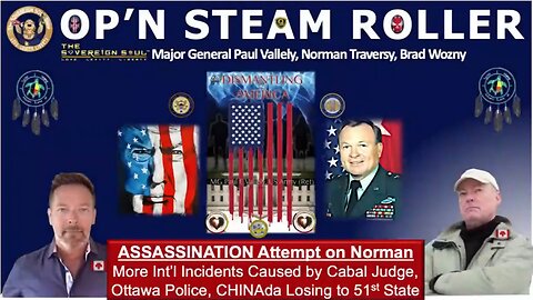 Brad Wozny, Paul E. Vallely & Norman Traversy BIG Intel Feb 19: "Cabal Judge Sparks Int’l Incidents"