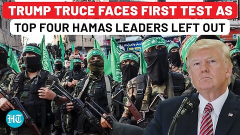 Hamas' Top 4 Prisoners In Danger? Just Hours After Trump Announces Gaza Deal, Israel Pushes Back